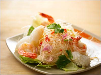 Mực tươi xào miến lạ mà ngon