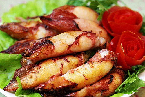 Mực trứng chiên nước mắm ngon tuyệt cú mèo