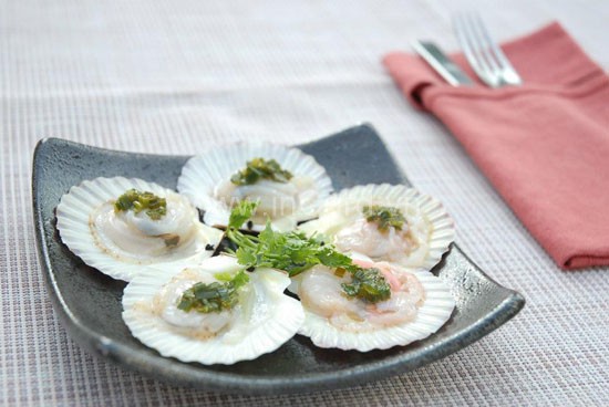 Sò điệp nướng bơ tỏi