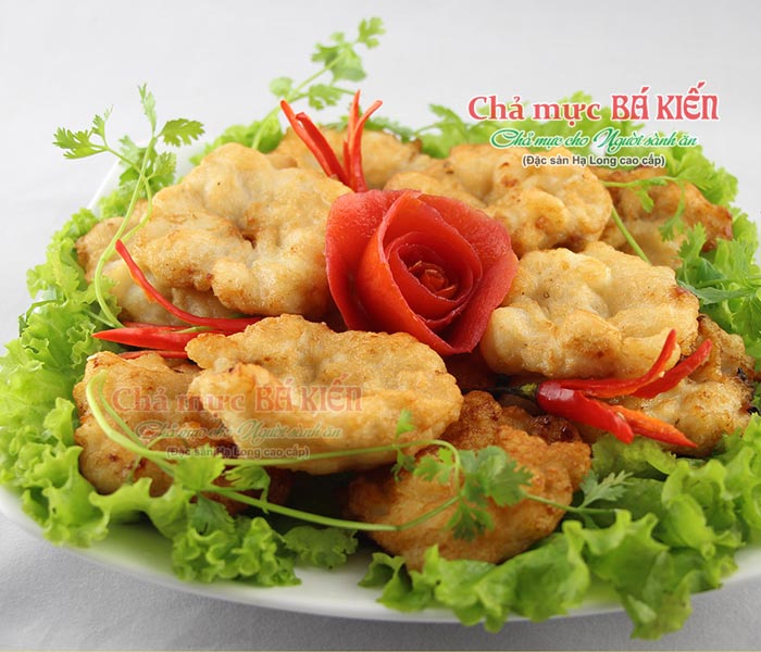 Chả mực Hạ Long thương hiệu Bá Kiến - Đặc sản cao cấp uy tín và chất lượng