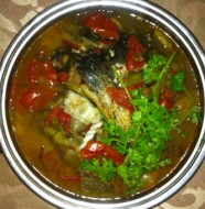 Cách nấu đầu cá vược dưa chua